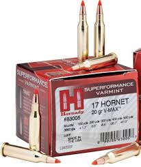 17 hornet ammo,