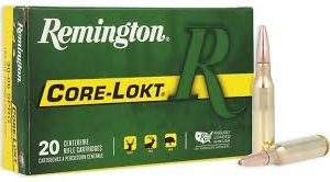 Remington Core-Lokt 7mm-08 Remington Ammo 140 Grain Jacketed Soft Point